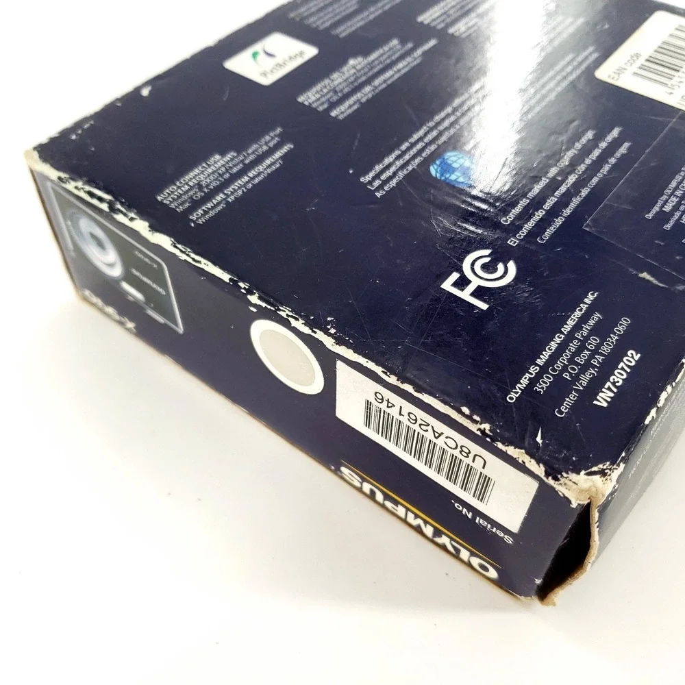 Olympus X-940 14.0MP Digital Camera Silver Brand New Open/Damaged Box